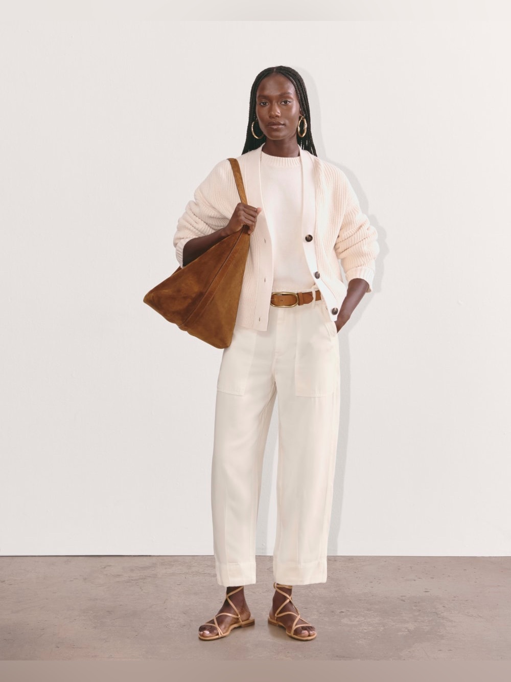 EVERLANE THE UTILITY PANT IN BUTTERSOFT